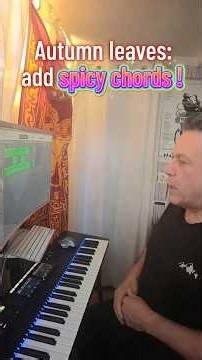 Create Your Own Version of Autumn Leaves #jazzpiano #pianist #impro