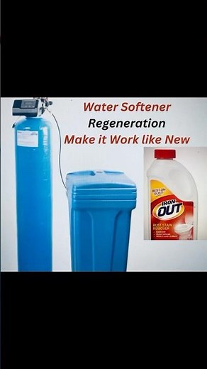 This One Trick Restores Water Softeners in Minutes #DIY #cleaning