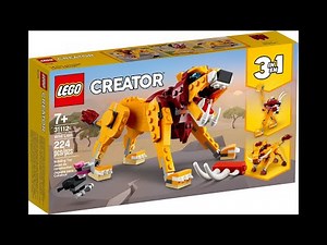 LEGO Instructions | Creator 3in1 | 31112 | Wild Lion | All 3 books