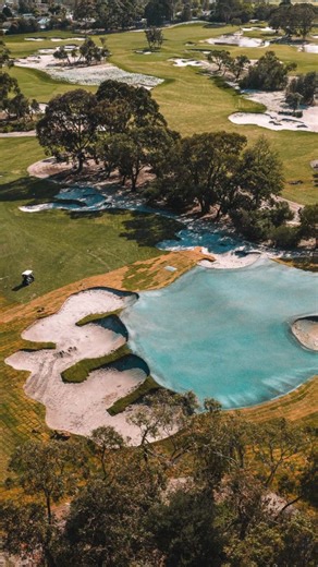 Not long now and golfers will be putting across these surfaces. Soon our Long Island course will start to welcome Members back to the full 18-holes and three routings that the groundstaff and @ocmgolf have worked so hard to create. Learn more about the art of hydroseeding and the Long Island project over on The Journal [link in bio] | The National Golf Club
