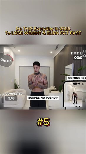 Do THIS Everyday In 2026 To LOSE WEIGHT & BURN FAT FAST #WeightLossJourney2026 #sixpackabsroutine #fitnessmotivation #fatburningworkouts #BodyTransformation
