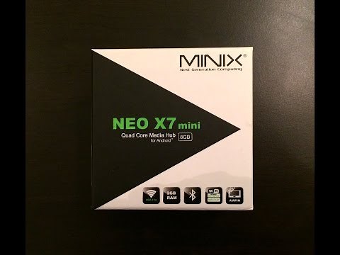 Minix Neo X7 Mini - Unboxing and Setup
