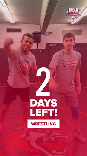 4.9K views · 850 reactions | Greco Roman or Freestyle, the goal is the same.磊 Antoine Phillips (Alton Illinois), Dov Nathanson (White Bear Lake, Minnesota) and the rest of the USA Deaf Wrestling team are all ready to score, dominate, and Represent. 祿‍♂️ Two days left! #Deaflympics2025 #RoadToTokyo | USA Deaf Sports Federation | Facebook