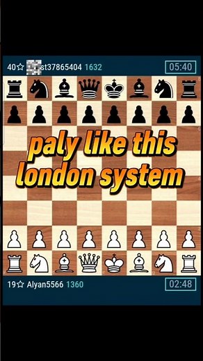 Play the London System Like This & Win Every Time!! 💯The PERFECT London System Game!! chess oppening