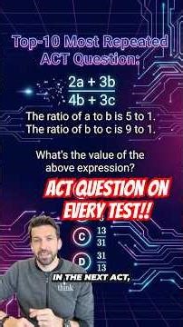 Stop Missing This Easy Ratio Point on the ACT