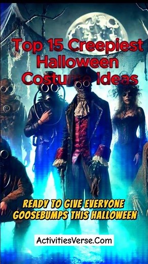 Top 15 Creepiest Halloween Costume ideas for Men and Women #halloweencostumes