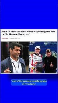 The GREATEST qualifying lap in F1 history? #f1shorts #maxverstappen #japanesegp