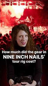 How much did the gear from NIN's Peel It Back tour cost? #nin #nineinchnails #musician #trentreznor