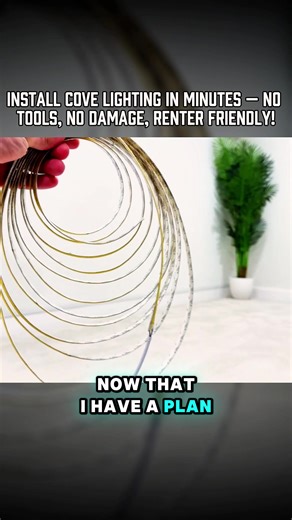 Install Cove Lighting Easily and Renters Approved