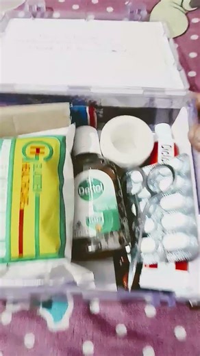 #First aid box 👩‍🍳👩‍🍳 ❣️❣️
