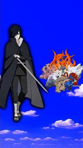Sasuke 🆚 Tail beast who would win ||#anime#animeeart#narutoshippuden #naruto#sasuke #sasukeuchiha ||