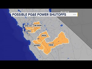 Possible PG&E Power shutoffs in 2 Bay Area counties due to dry, windy conditions