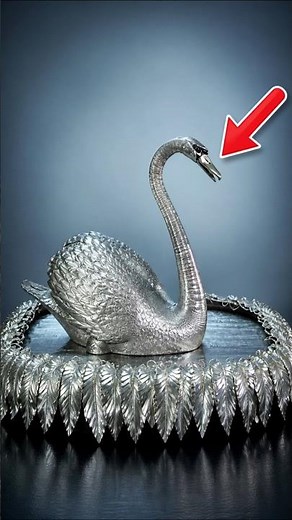 How does this mechanical swan from 1773 work? #engineering #amazing