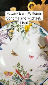 Pottery Barn, Williams Sonoma and Michaels Spring 2026 shopping haul #shoppinghaul