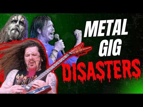 13 DARK & DISTURBING Metal Concerts that went Horribly Wrong