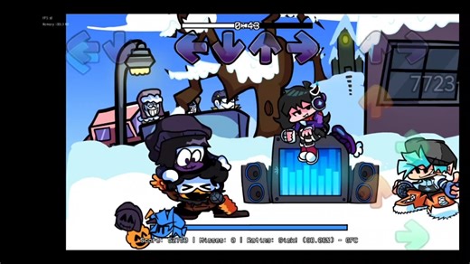 [Friday Night Funkin ]chill-side week1第三阶段 week2第一阶段 第三阶段手机版实机演示