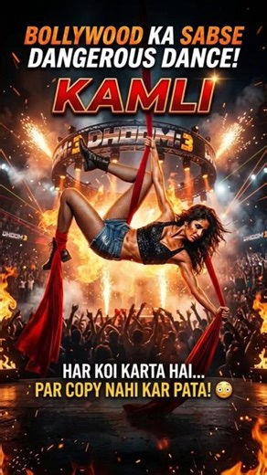 Katrina Kaif’s Hardest Dance Ever 🔥 | Kamli Dance | Dhoom 3 #shorts