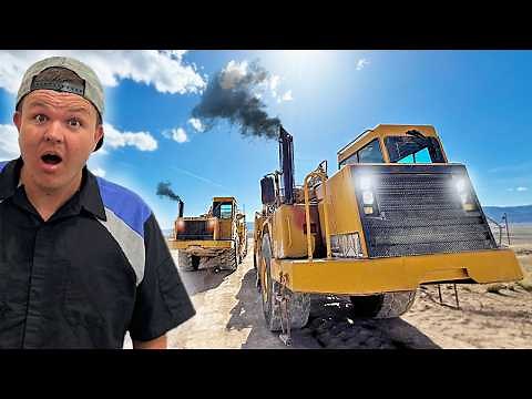 I Bought 2 MASSIVE Scrapers To Finally Build My Race Track!