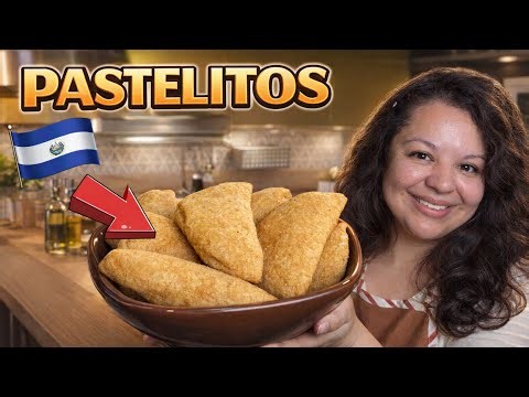 Authentic Salvadoran Pastelitos 🇸🇻 | Crispy & Delicious!