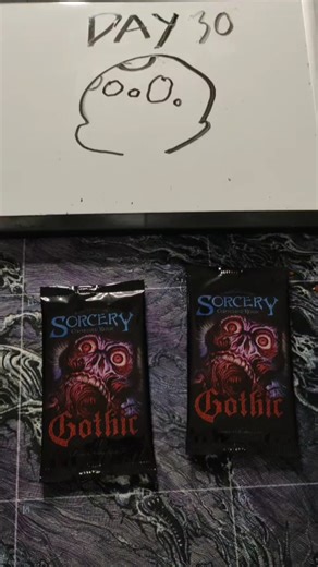 Sorcery Contested Realms Gothic 2-pack opening day 30 #tcg #tradingcardgame #sorcery