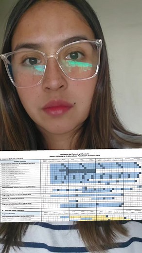 Calendario de Postulación Subsidio Habitacional 2025