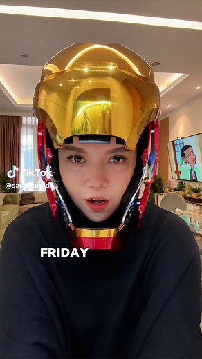 Proper Usage of Husband's Iron Man Mark 50 Mask