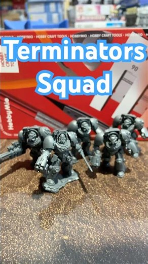 Space Marine Terminators Squad quickbuild #warhammer40k #spacemarines #warhammer #40k