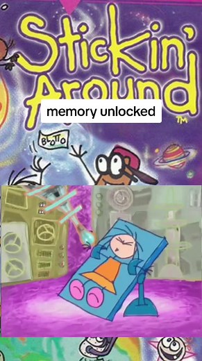 Stickin' Around is a Canadian animated children's television series produced by Nelvana and created by Robin Steele and Brianne Leary.[1] The series originally aired from August 14, 1996 until April 13, 1998. #stickinaround #stickingaround #90sthrowback #90skids #canadianshows #canada #canadian #2000s #fyp #memoryunlocked #cartoonsforkids #blowthisup #nostalgiacore #foryou
