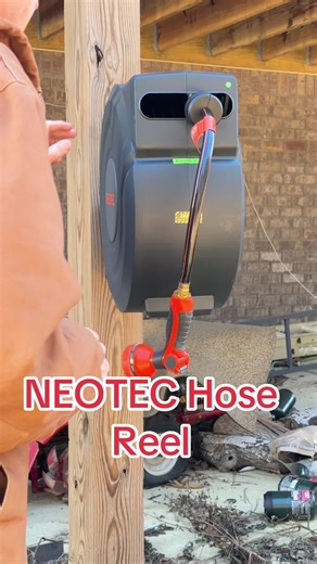 NEOTEC Garden hose reel #garden #gardening #hose #landscaping #grass @Neotec_us