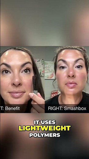Benefit vs Smashbox Mascara: Which is Better? #shorts