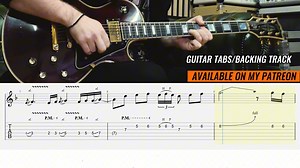 动态谱 GARY MOORE - EMPTY ROOMS GUITAR SOLO LESSON (WITH TABS)