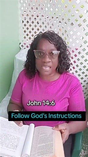📖 Follow God's Instructions | John 14:6