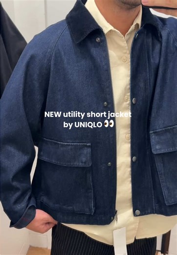 New Utility Short Jacket dari @UNIQLO Indonesia One of my favorite collections, cuma 899k aja!🤝🏻