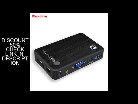 4K Ultra HD Media Player For Car TV SD MMC RMVB MP3 USB External HDD U Disk MultiMedia Media Player