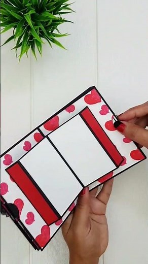 Pop Up Book ❤ Tutorial coming soon!! #srushtipatil #scrapbookcard #craft #craftideas #valentinecards