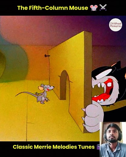 24K views · 508 reactions | The Fifth-Column Mouse ⚔️ Cartoon Warfare & Clever Mouse Tactics! Merrie Melodies | Childhood Cartoons | Facebook
