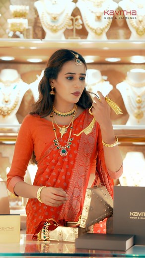 Kerala’s timeless tradition, now around your neck. Our Kerala Traditional Necklace is a masterpiece of heritage and craftsmanship — even Nagavalli would approve. 😉 Explore classic beauty with a modern touch, only at Kavitha Gold & Diamonds – The Versatile Jewellery. 📞 For more info, call Customer Care: 9446050000 #KavithaGoldAndDiamonds #KeralaTradition #NagavalliApproved #TempleJewellery #TraditionalNecklace #TheVersatileJewellery | Kavitha Gold & Diamonds