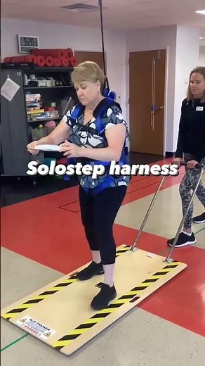 Dual Task Training with Solo-Step Fall Prevention Harness