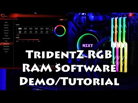 TridentZ RGB RAM Demo / Tutorial