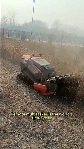 Vigorun RC rubber track tool handling platform made by Vigorun Tech #falciatrice #lawnmowingbusiness