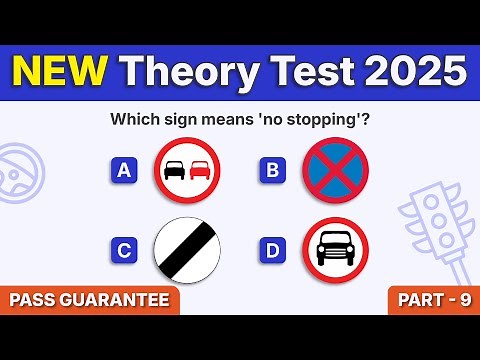 Theory Test 2025 UK | Pass Your Driving Theory Test 2025 FAST with These Essential Questions!