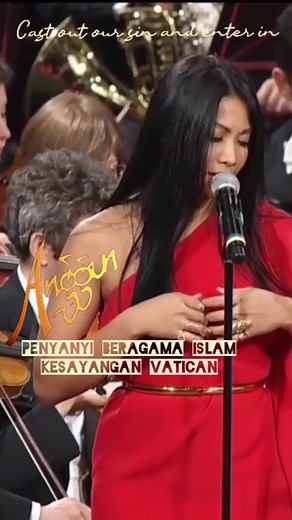 Anggun Christmas Concert at Vatican | Beautiful Performance