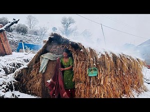 Best Life in A Himalayan Village During The Snowfall | Most Relaxing | Mountain Documentary Video