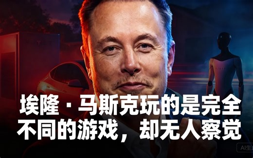 [中配]埃隆·马斯克玩的是完全不同的游戏，却无人察觉 - Brighter with Herbert