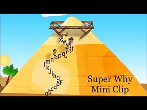Super Why Short Clip in 4K Alpha Pig Builds Alphabet Steps