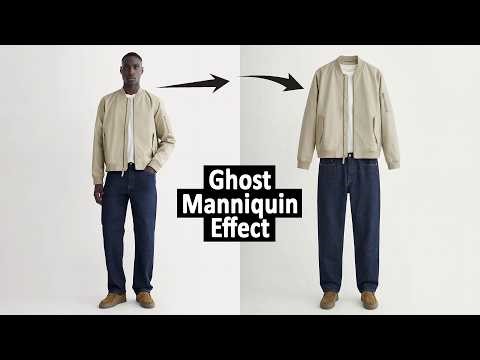 How to Create the Invisible Clothing Effect with AI (Ghost Mannequin)