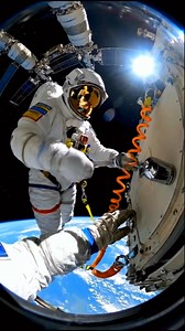 This Isn’t CGI 😳🚀 | Real Astronauts Working Outside the Space Station astronauts. Real tools. Real physics. This is what authentic space maintenance looks like 🚀 Every movement is slow, controlled, and intentional — exactly how real NASA EVAs are performed in orbit. No dramatic motions, no Hollywood tricks… just precision, patience, and survival in the vacuum of space. If this feels real, that’s because space leaves no room for mistakes.#NASA #spacexploration #fblifestyles #Amazing #Astronomy