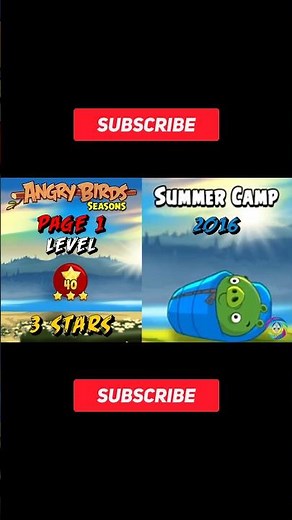 Angry Birds Seasons "Summer Camp" Level 1-18 (2016) Location And Walkthrough (2x Speed)