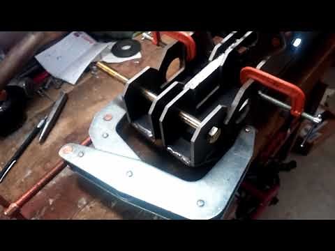 Trailer Suspension Rocker Beam Build (Weld Setup)
