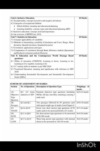 class 12th education revised syllabus #jkbose #12th